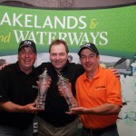 Left to right – C Hughes, Robin Morley (Daiwa), P Jackson