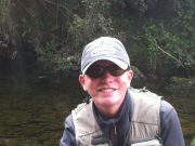 Low water levels excellent for dry fly! David O'Hagen