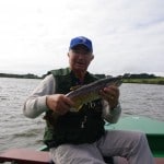 Tom Connolly wins heaviest brown with this fish that was the only brown landed int he competition,