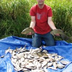 Nigel Barnes from Preston with a great catch of silvers a some bonus Tench.