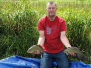 Bream, hybrids, roach and tench make Nigel's stay at Melview very rewarding Nigel Barnes from Preston with a great catch of silvers a some bonus Tench.