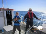 A new angler is born aboard the M.F.V. Morvena