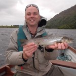 Neil Spellacy Kylemore sea trout August 2013