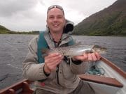 Only four more weeks of fishing at Kylemore, get it while you can Neil Spellacy Kylemore sea trout