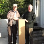 Sheelin – Liam Duffy (SOSAD) presenting Frank Kelly with his prize