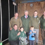 The winners in the under 13 section  – a 5 year old won!