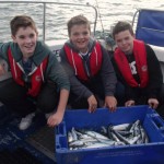 Young guns with their catch..