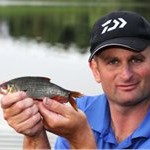 Steve Ringer shows his biggest roach on day five