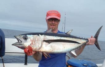 Rob with a fine albacore