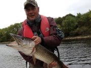 Italian anglers catch 102 pike to 105cm in Longford area pike