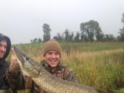 Another Active Day Pike Fishing with Brendan