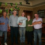 Organizing committee with the winner Keith Murphy