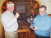 Waterville Fishery ends on a high note with 26 Sea Trout caught by DJ Damian gives the Jolly Swagmen Sea Trout Cup to Paul Lawton