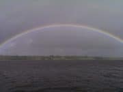 Lough Ramor – find shoal fish, find pike, cast fly, hang on tight rainbow