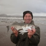 Kevin with Salmon of the Sea my Noble Bass