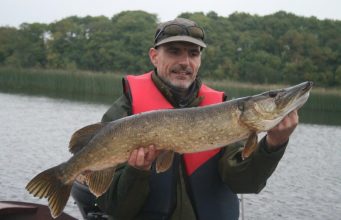 Ronnie with his first Pike.