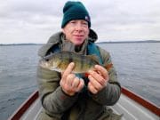 Perch yourself on Lough Owel for some nice winter fishing.