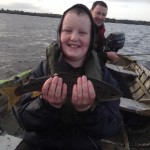 Sheelin – 11 year old Shane with his trout