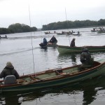 Sheelin – 62 boats head out on to Lough Sheelin at the start of the Garda competition
