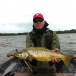 Sheelin – Emmet McWilliams with his beautiful 7 ½ lb Sheelin trout