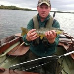 Sheelin – Gary McKiernan (loughsheelinguidingservices) with his 2 ¾ lb trout – October 8th