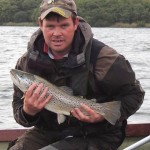 Sheelin – Gary of Lough Sheelin Guiding Services with his 6 lb Sheelin trout