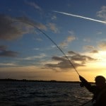 Sheelin – Joe O’Connor playing his 3lb trout on Sheelin