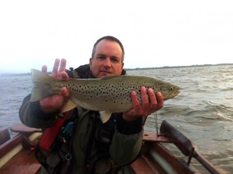 Sheelin - Martin Allen, Derry with his 5 ½ lb trout