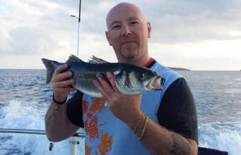 X marks the spot as Sid catches Bass, Pollack and Mackeral on board the Celtic Lady II