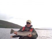 89.5cm seatrout estimated at 14.75lb from Lough Currane