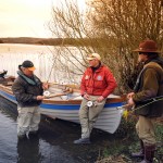 winter-pike-fishing-Co.Monaghan-Rahans lake-flyfishing-boat-angl