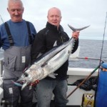A 22kg specimen albacore tuna