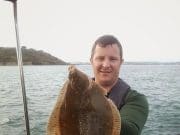 Cork Harbour Light Lines series starts with a splash! Mick Barry with a superb Plaice