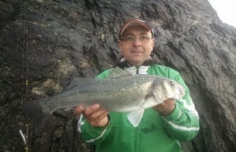 Robert Frazcek with a 64cm bass