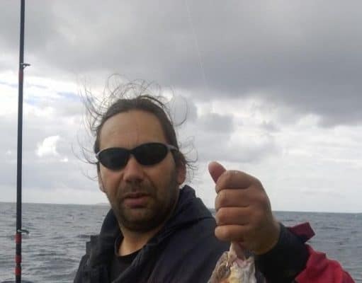 Worthy winner Steve Turner at the Galway Boat Master Angler 2013