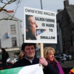 Opponents of the Galway Bay salmon farm claim important information on sea lice was withheld from an EU investigation. Photo Boyd Challenger.