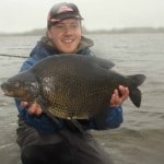 Andrew Wolsey with one of his 10lb bream