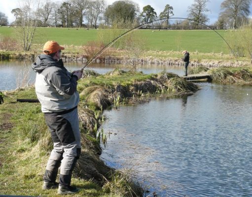 Rathcon Winter League see 51 trout caught and released on Sunday Rathcon Lake fishing
