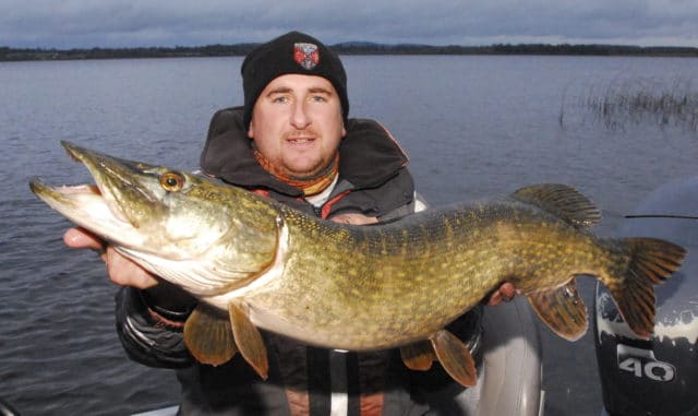 Barry Darby with a super pike