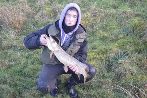 Darragh Pictured Here With His Fish at Today's Match
