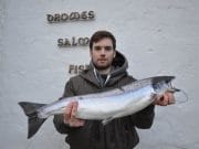 First salmon of 2014 caught on the Drowes yesterday Salmon