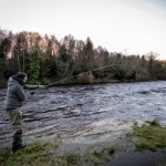 salmon fishing on the Drowes