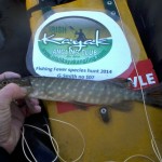 Boat Angling Ireland – Graham with pike at Oaks