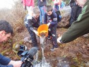 First year students check out Waterville fisheries