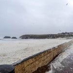 There were very stormy sea conditions.. The surf at Bundoran Monday afternoon.
