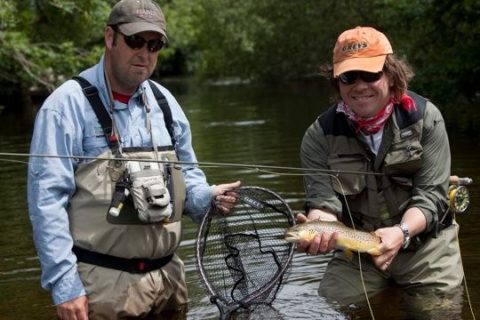  - A nice trout caught New Zealand style.