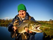 The Black and Amber hits the back of the net with a super double trout