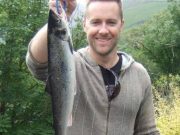 Sea-lice concerns are expressed by angling and tourism interests against salmon farms – Irish Times Irish Times - Keith Barry who is expected to attend the National Angling Show next week in Swords. Seen here with a grilse from the Erriff Fishery last season