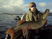 15 year old William steals the show with his 20lb pike and wins 'Catch of the Week' 15 year old William Sudders, UK, with his personal best Lough Conn pike of 20 lbs.