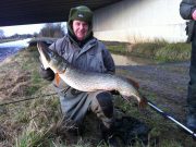 A Specimen Pike of 21 lb. 8 oz at the latest pike Championship qualifier on the Grand Canal wins our Catch of the Week